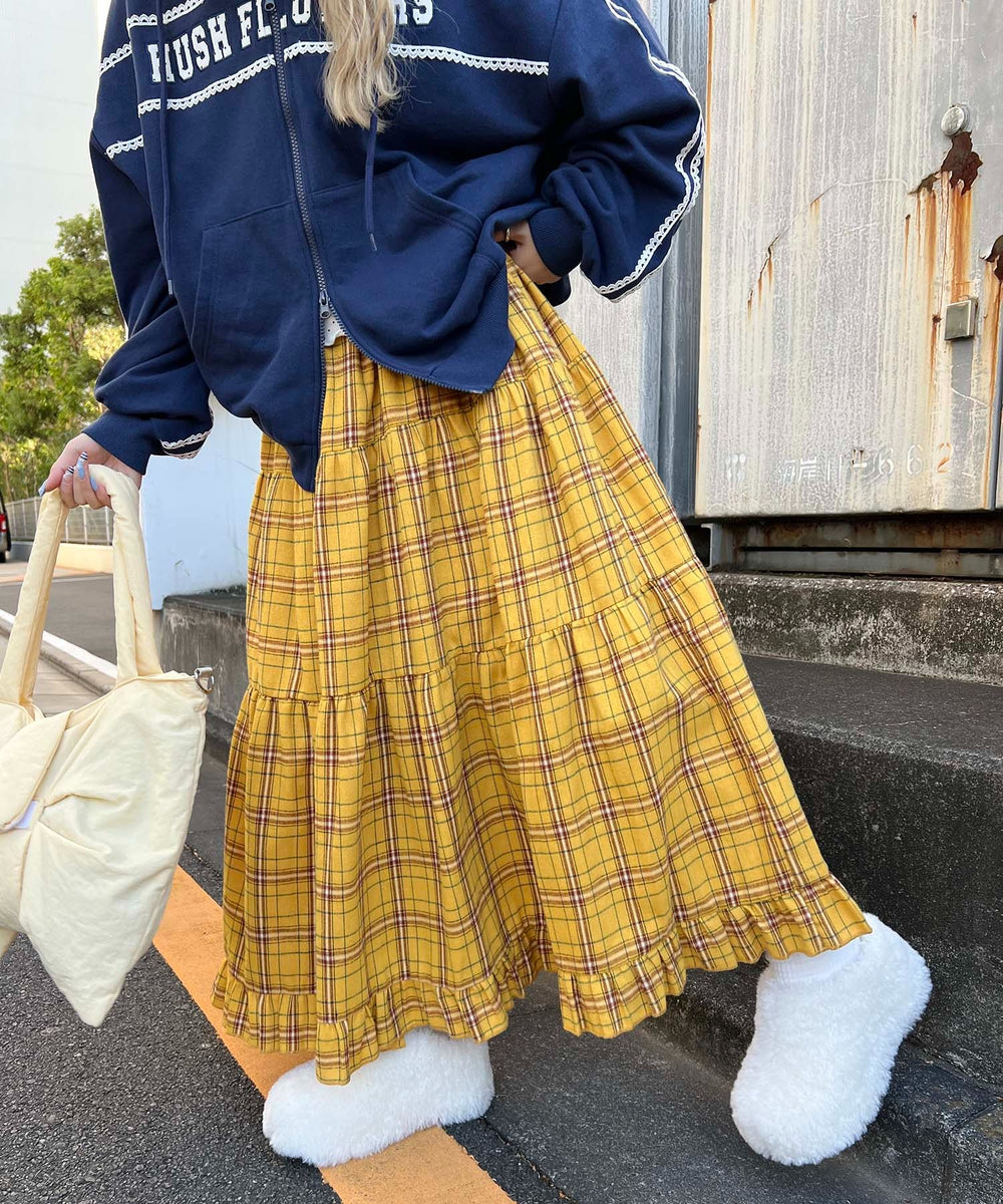 イエロー モデル：160㎝ F着用