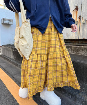 イエロー モデル：160㎝ F着用