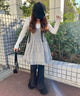 グレー モデル：157㎝ Mサイズ着用