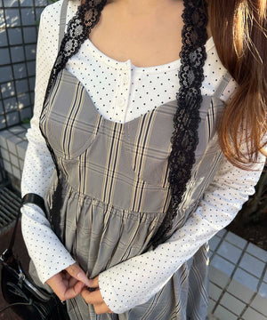 グレー モデル：157㎝ Mサイズ着用