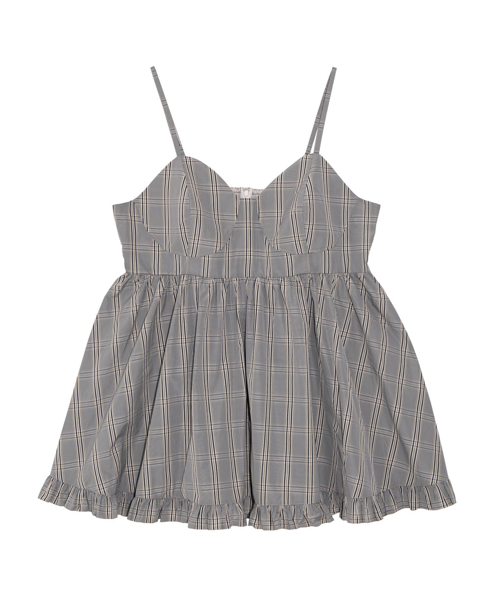 コルセットキャミワンピース