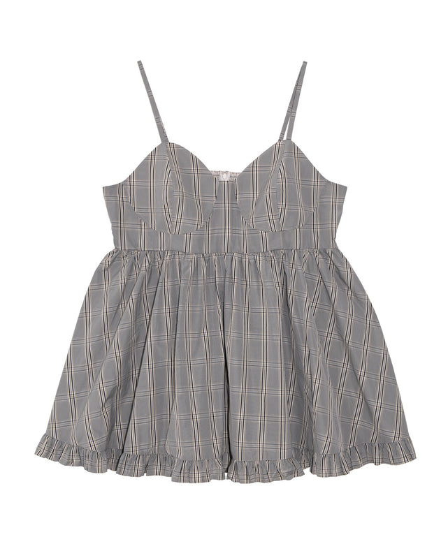 コルセットキャミワンピース