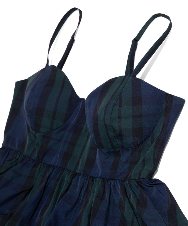 コルセットキャミワンピース