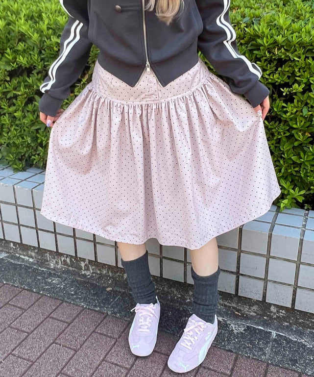 ピンク モデル：160㎝ F着用