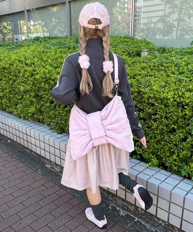 ピンク モデル：160㎝ F着用