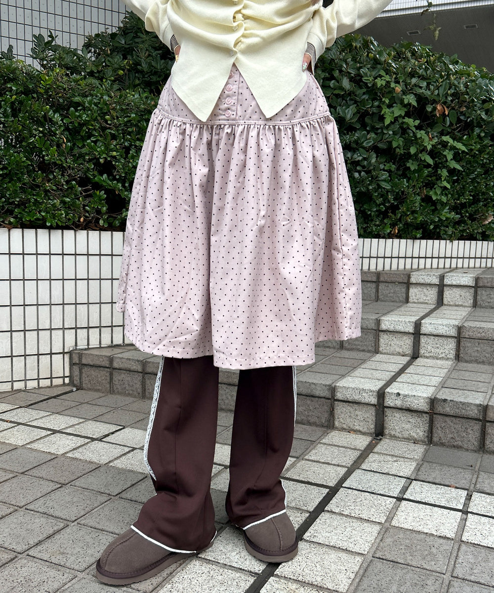 ピンク モデル：160㎝ F着用