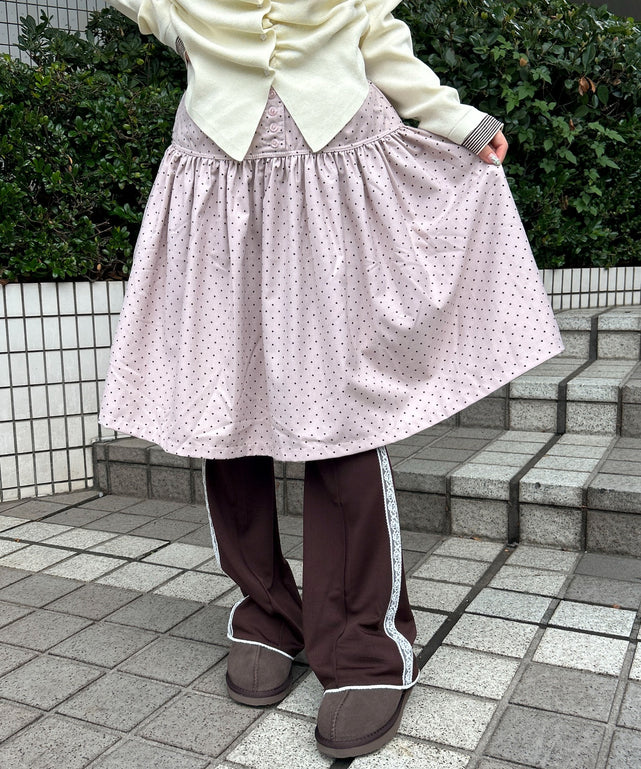 ピンク モデル：160㎝ F着用
