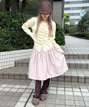 ピンク モデル：160㎝ F着用