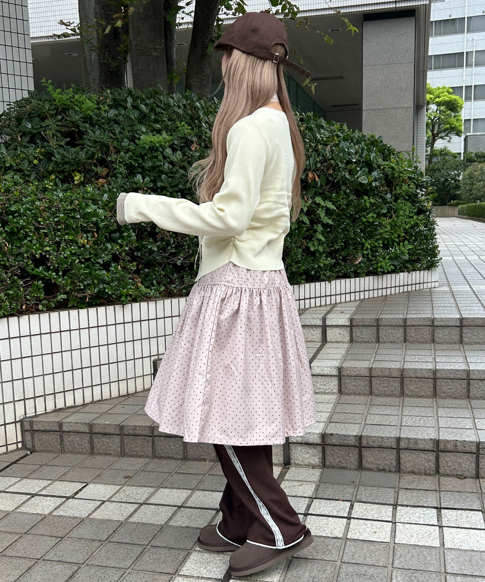 ピンク モデル：160㎝ F着用