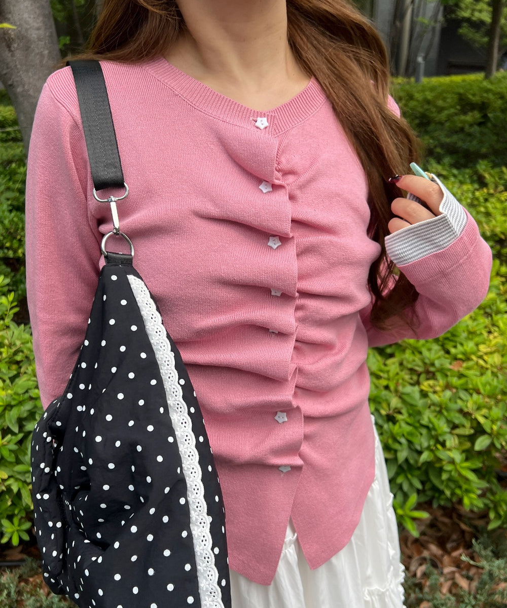 ピンク モデル：155㎝ F着用