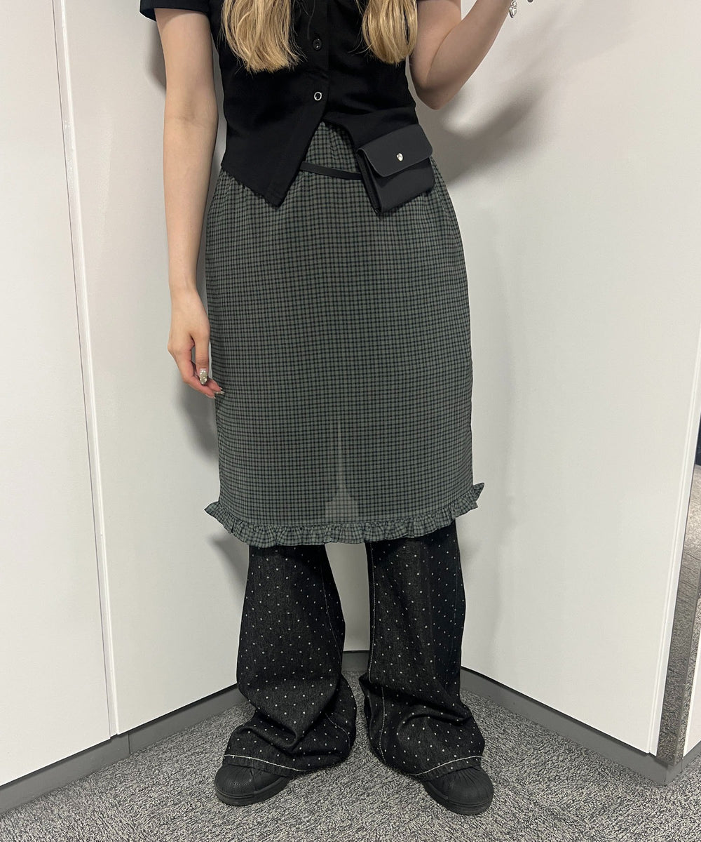 グリーン モデル：160㎝ F着用