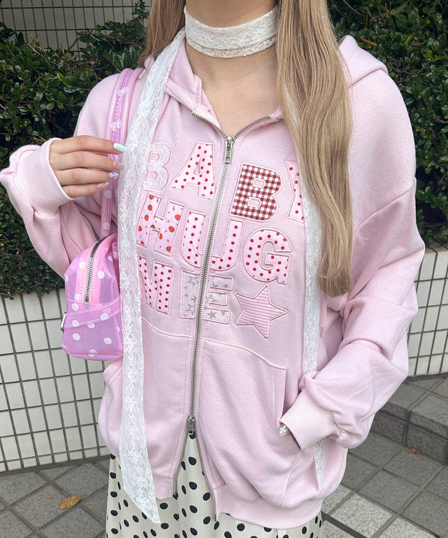 ピンク モデル：160㎝ F着用