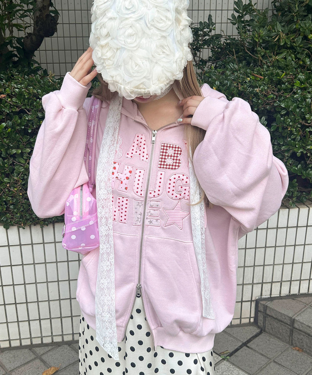 ピンク モデル：160㎝ F着用