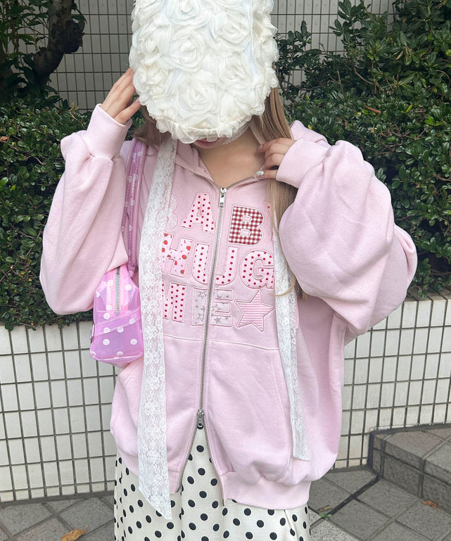ピンク モデル：160㎝ F着用