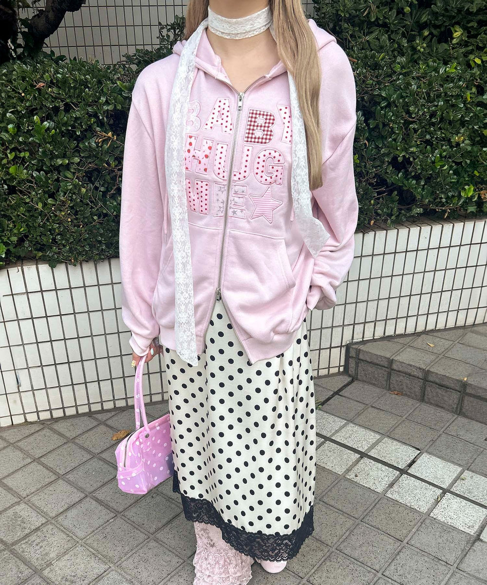 ピンク モデル：160㎝ F着用