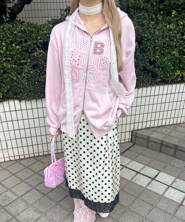 ピンク モデル：160㎝ F着用