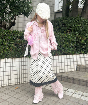 ピンク モデル：160㎝ F着用