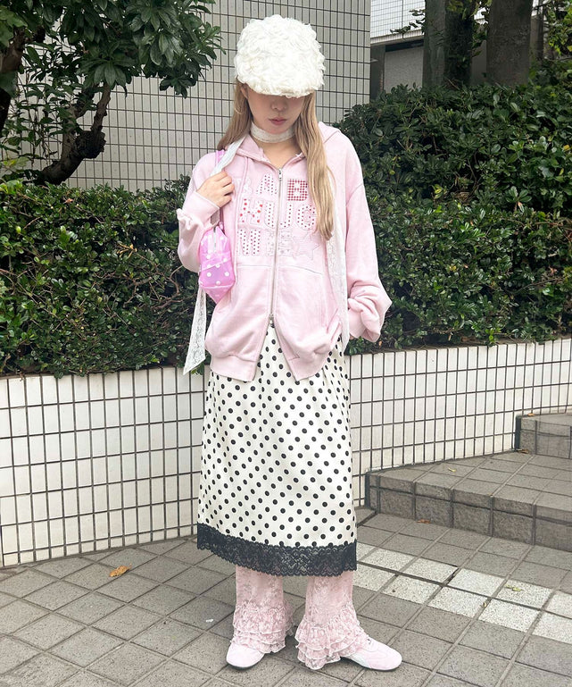 ピンク モデル：160㎝ F着用