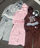 パッチワークメッセージパーカー