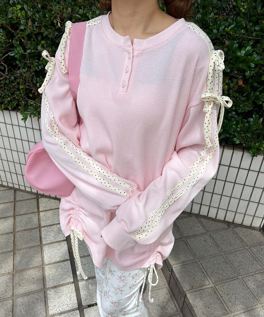 ピンク モデル：155㎝ F着用