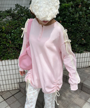 ピンク モデル：155㎝ F着用