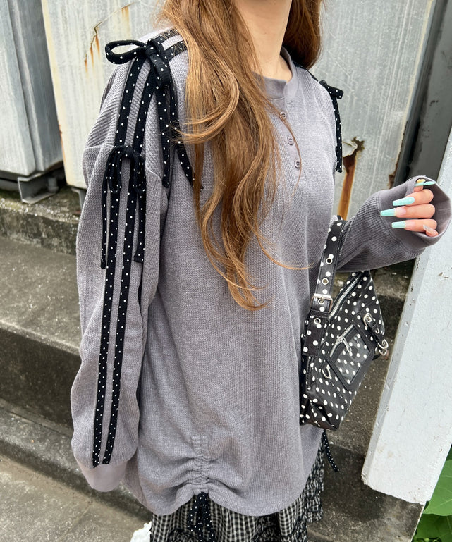 グレー モデル：155㎝ F着用
