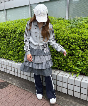 ネイビー モデル：155㎝ F着用