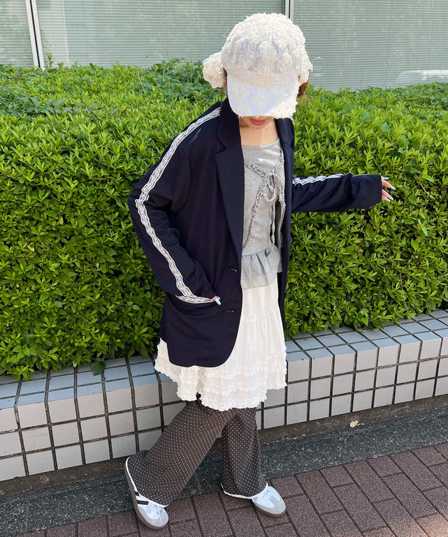 ネイビー モデル：155㎝ F着用