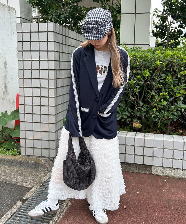 ネイビー モデル：160㎝ F着用