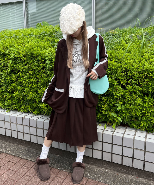 ブラウン モデル：160㎝ F着用