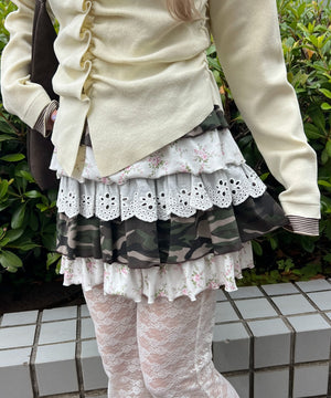カーキ モデル：160㎝ F着用