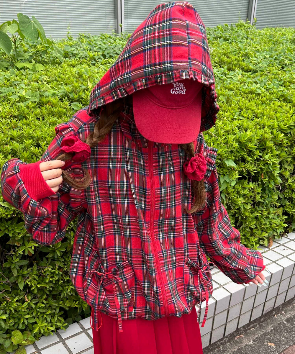 レッド モデル：155㎝ F着用