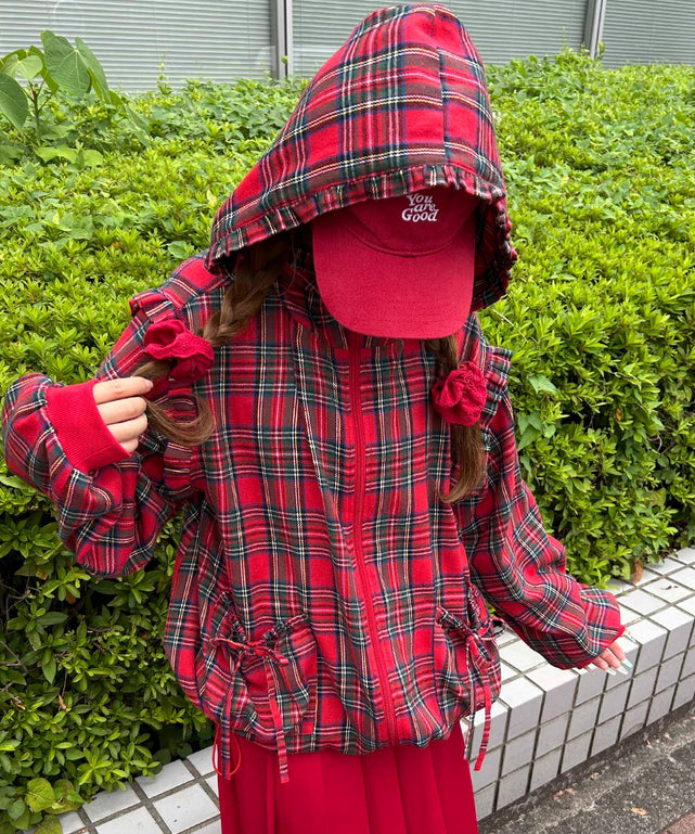 レッド モデル：155㎝ F着用
