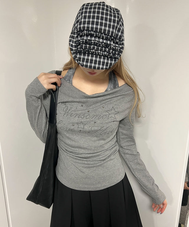 グレー モデル：160㎝ F着用