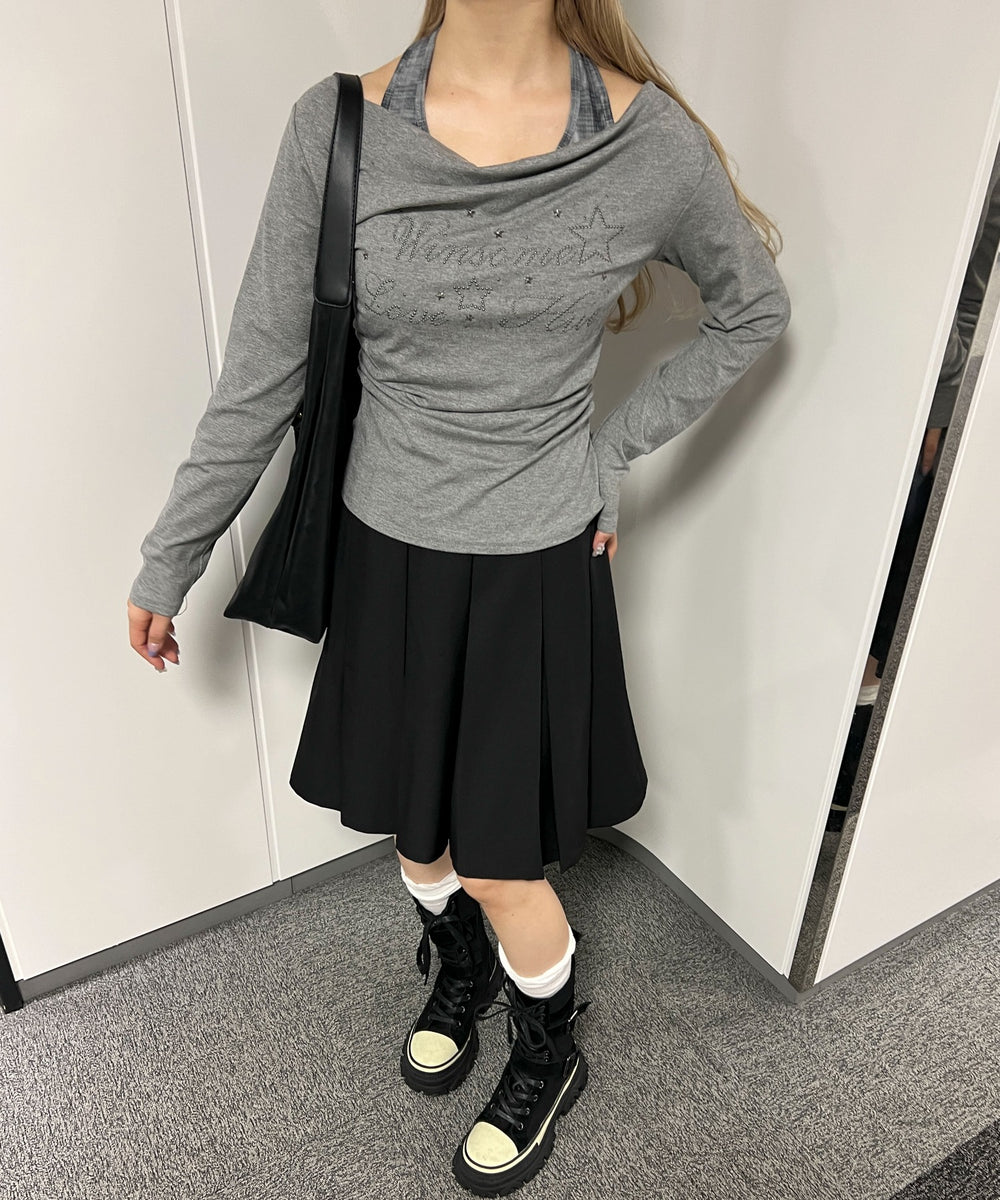 グレー モデル：160㎝ F着用