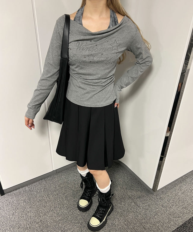 グレー モデル：160㎝ F着用