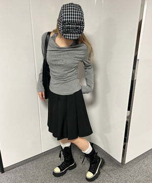 グレー モデル：160㎝ F着用