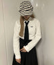 ホワイト モデル：160㎝ F着用