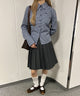ブルー モデル：160㎝ F着用