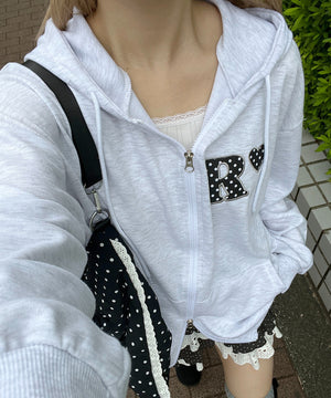 杢グレー モデル：160㎝ F着用