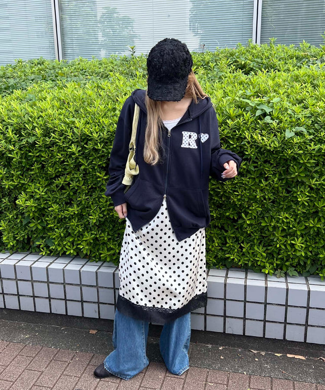 ネイビー モデル：160㎝ F着用