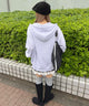 杢グレー モデル：160㎝ F着用