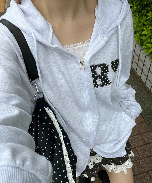杢グレー モデル：160㎝ F着用