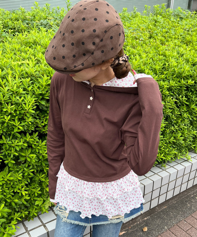 ブラウン モデル：155㎝ F着用