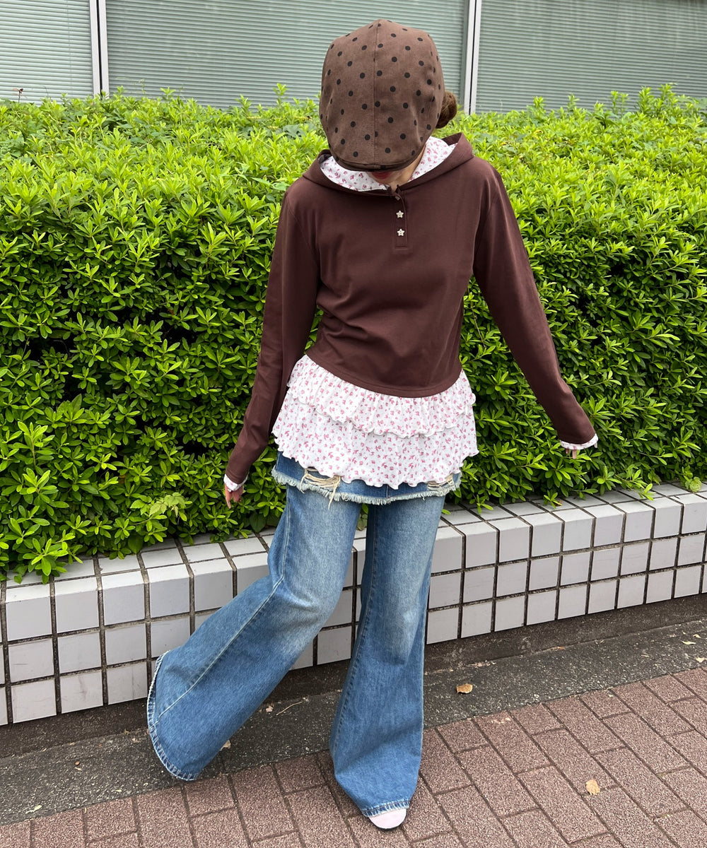 ブラウン モデル：155㎝ F着用