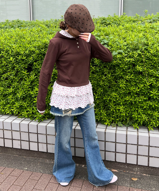 ブラウン モデル：155㎝ F着用