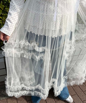 ホワイト モデル：160㎝ F着用