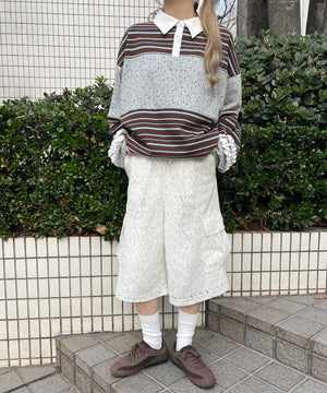 ホワイト モデル：160㎝ F着用