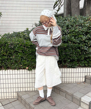 ホワイト モデル：160㎝ F着用