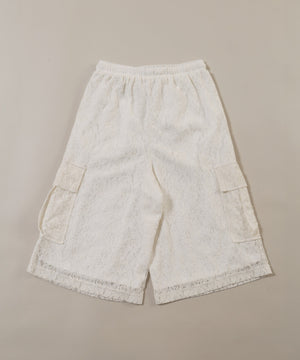 レースカーゴハーフパンツ